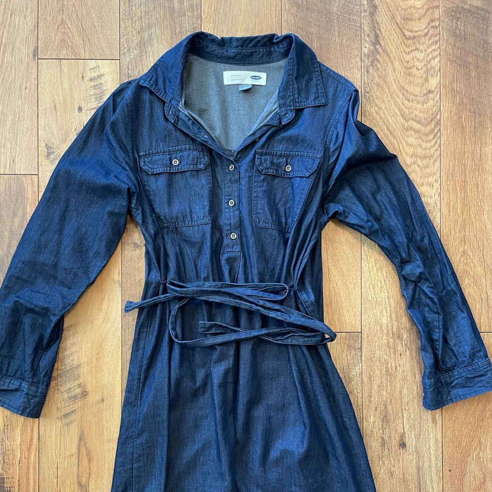 Old Navy Maternity Denim Dress